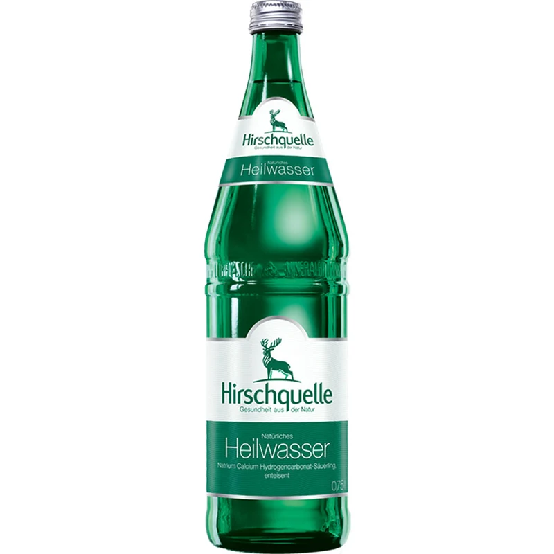 Hirschquelle 12x 0,75 Liter (MEHRWEG)