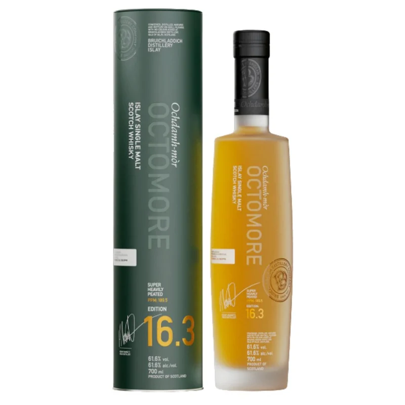 Octomore 16.3 Super Heavily Peated 189,5 PPM 61,6% 0,7l