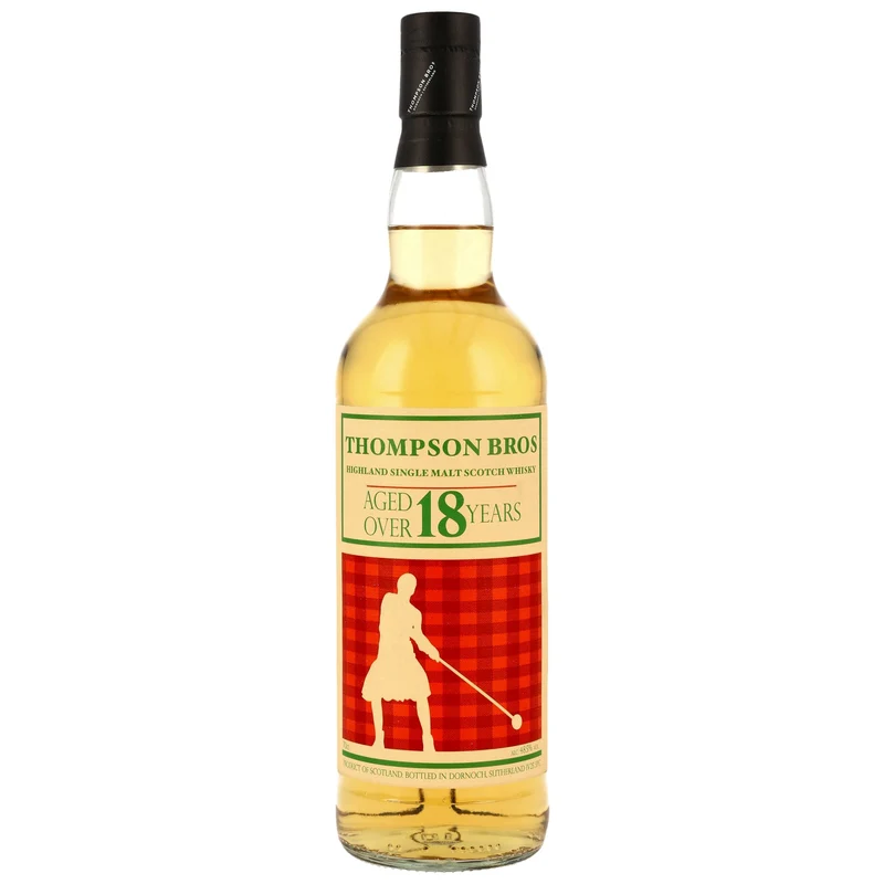 Highland Single Malt Lightly Peated 18 Jahre Thompson Bros. 48,5% 0,7l