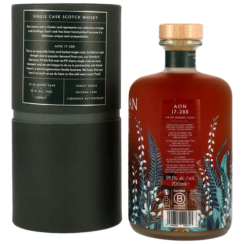 Nc'nean Aon Ex-PX-Sherry Cask #17-288 59,1% 0,7l