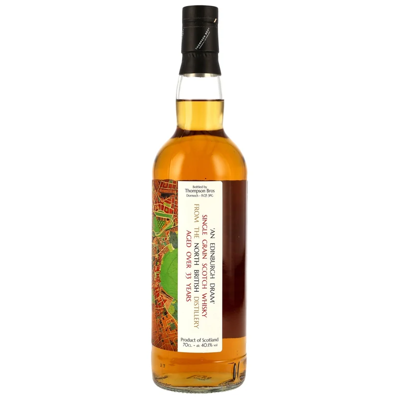 North British Single Grain 33 Jahre Thompson Bros. 40,1% 0,7l