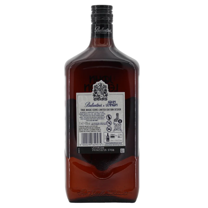 Ballantine's Finest: John Lennon Edition Blended Whisky 40% 1l