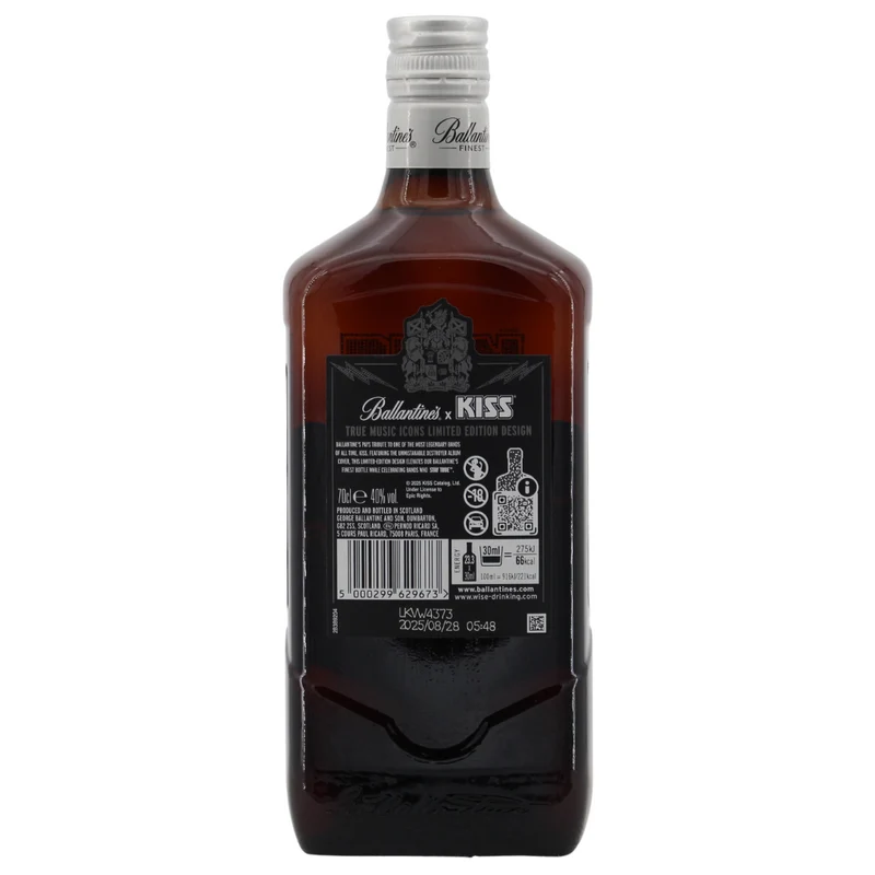 Ballantine's Finest: Kiss Edition Blended Whisky 40% 0,7l