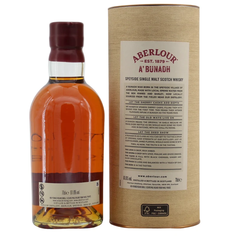 Aberlour A'Bunadh Cask Strength Batch #81 61,6% 0,7l
