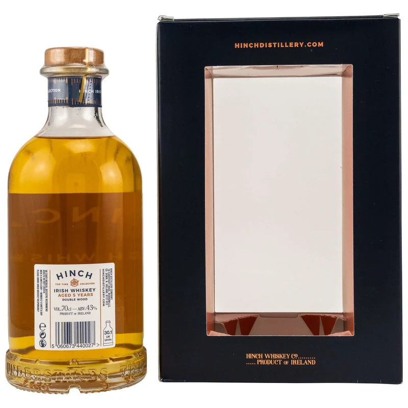 Hinch | 5 Jahre | Double Wood | Blended Irish Whiskey | 43%