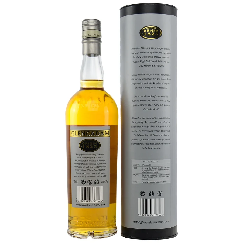 Glencadam | Origin 1825 | "The Rather Elegant" | 40%