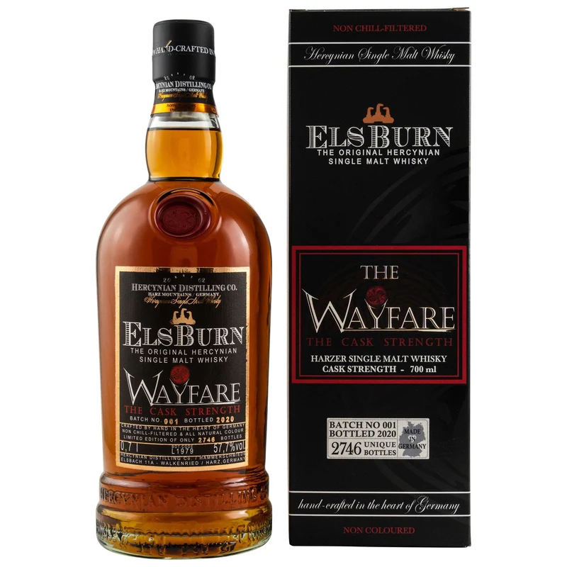 ElsBurn | Wayfare | Batch 001 | 2020 | The Original Hercynian German Whisky | 57,7%