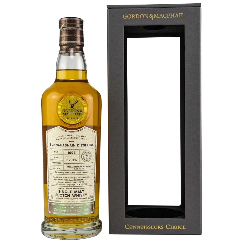 Bunnahabhain | 22 Jahre | 1998/2021 | G&M Connoisseurs Choice Cask | 52,9%