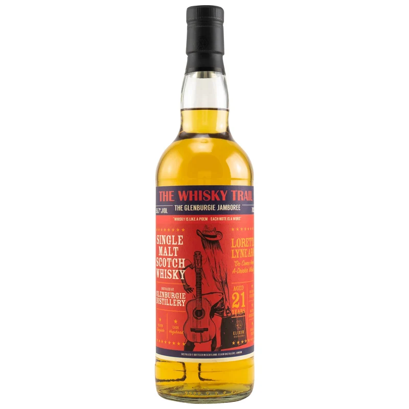 Glenburgie | 21 Jahre | 1998/2020 | The Whisky Trail | Cask #751398 | 56,7%
