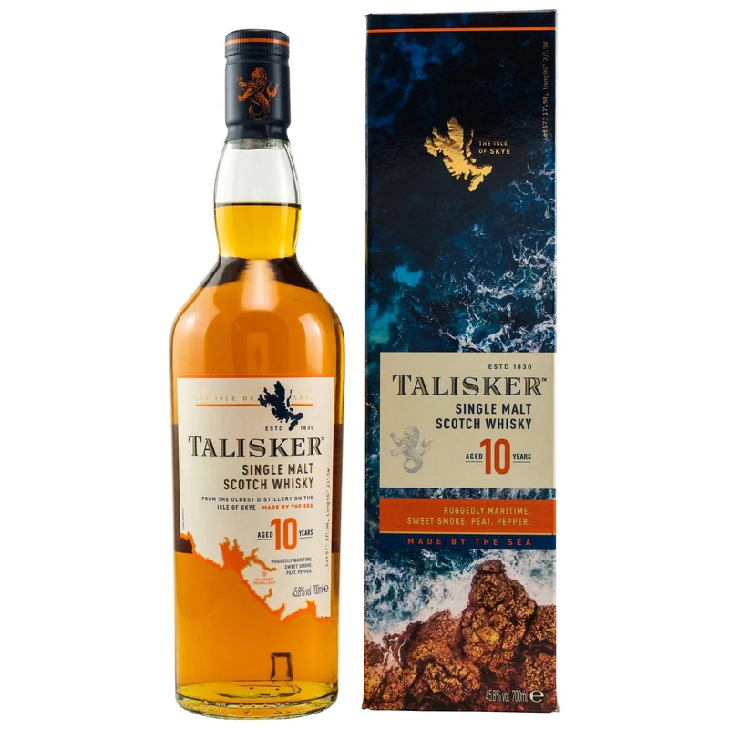 Talisker | 10 Jahre | Made by the Sea | 45,8%