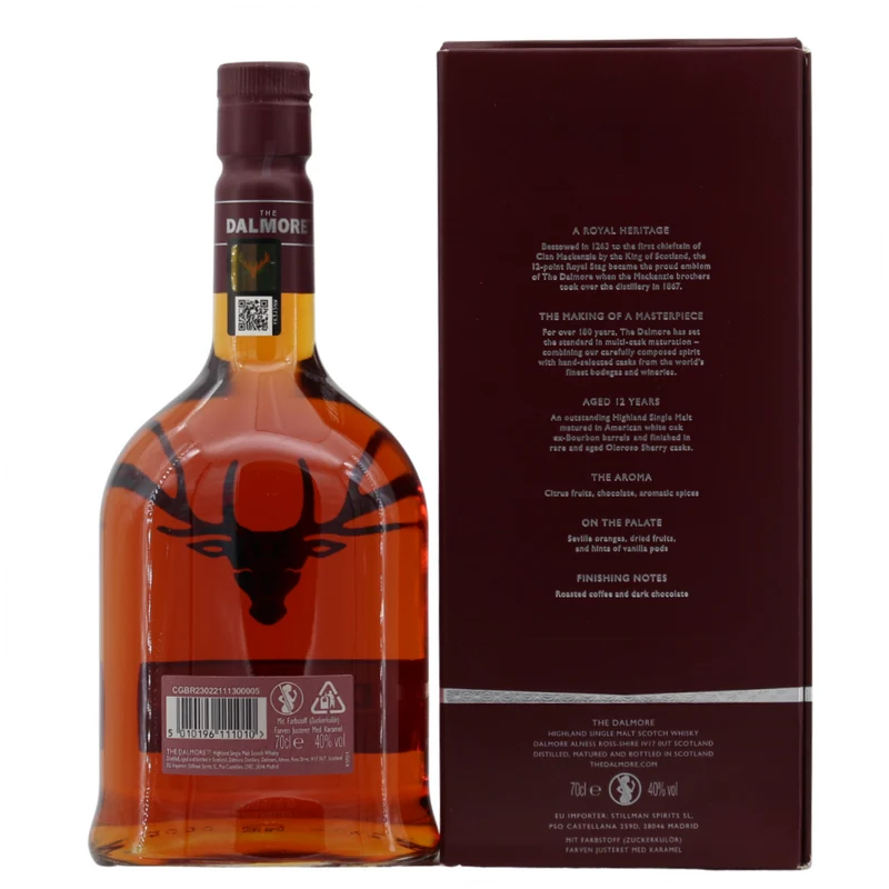 Dalmore 12 Jahre 40% 0,7l
