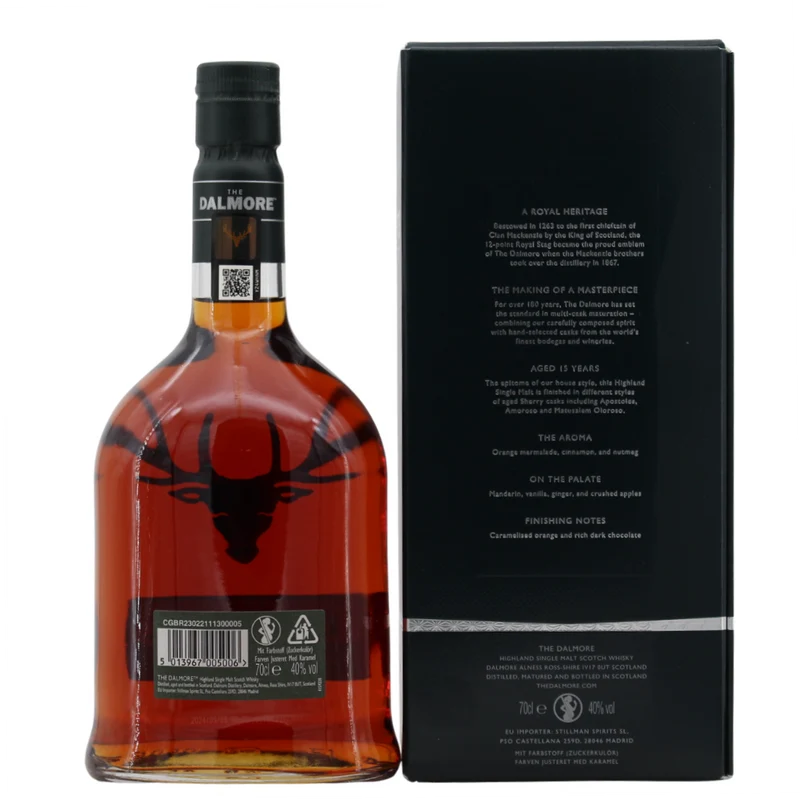 Dalmore 15 Jahre 40% 0,7l