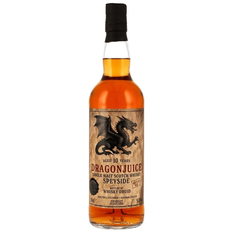 Dragonjuice Speyside 10 Jahre Batch #2 Whisky Druid 50,2% 0,7l