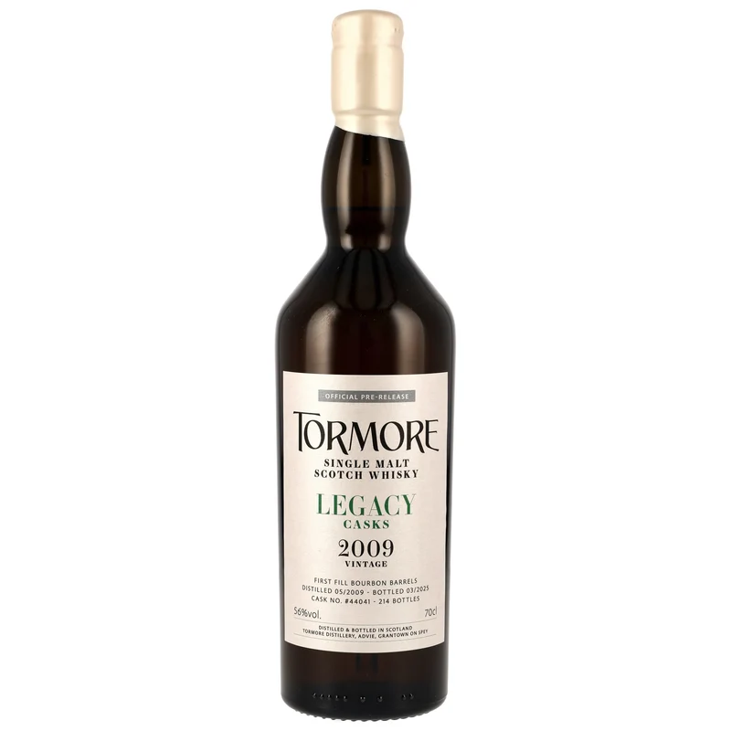 Tormore 2009/2025 15 Jahre Legacy Series Bourbon Single Cask #44041 56% 0,7l
