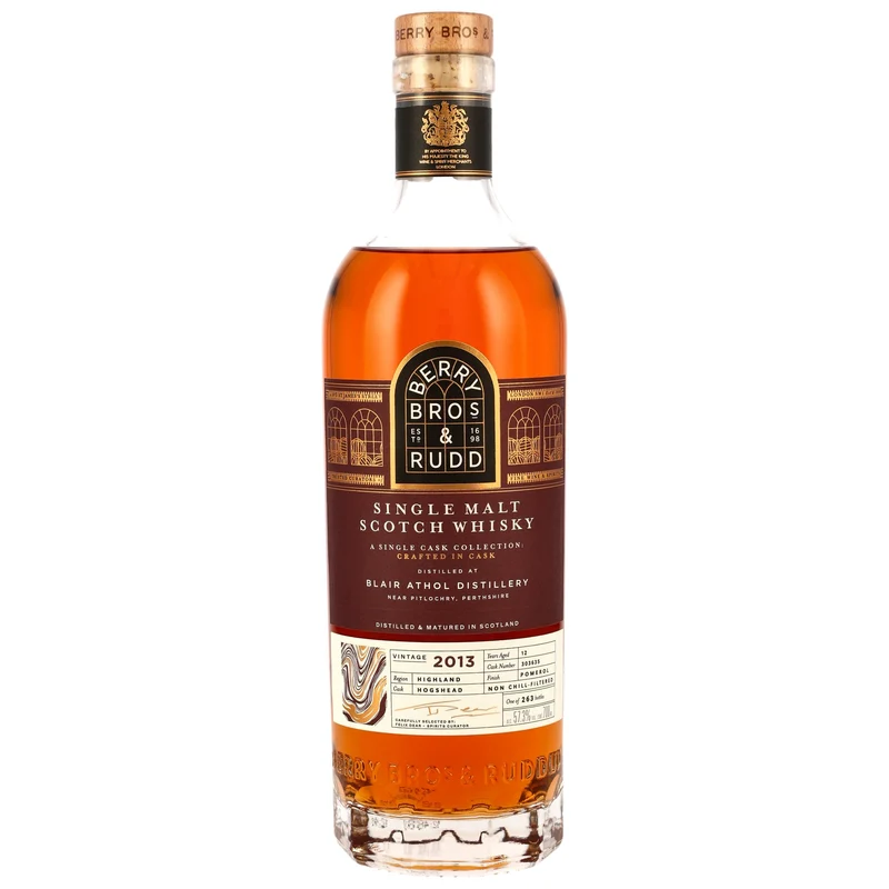 Blair Athol 2013/2025 12 Jahre Berry Bros & Rudd Pomerol Finish #303635 57,3% 0,7l