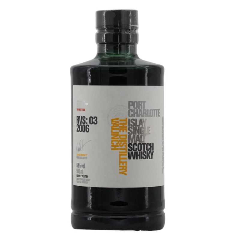 Port Charlotte 18 Jahre RVS: 03 2006 60% 0,5l