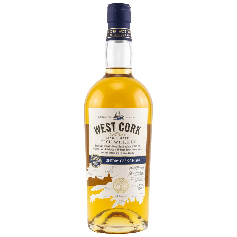 West Cork | Sherry Cask Finish | Irish Whiskey | 43%