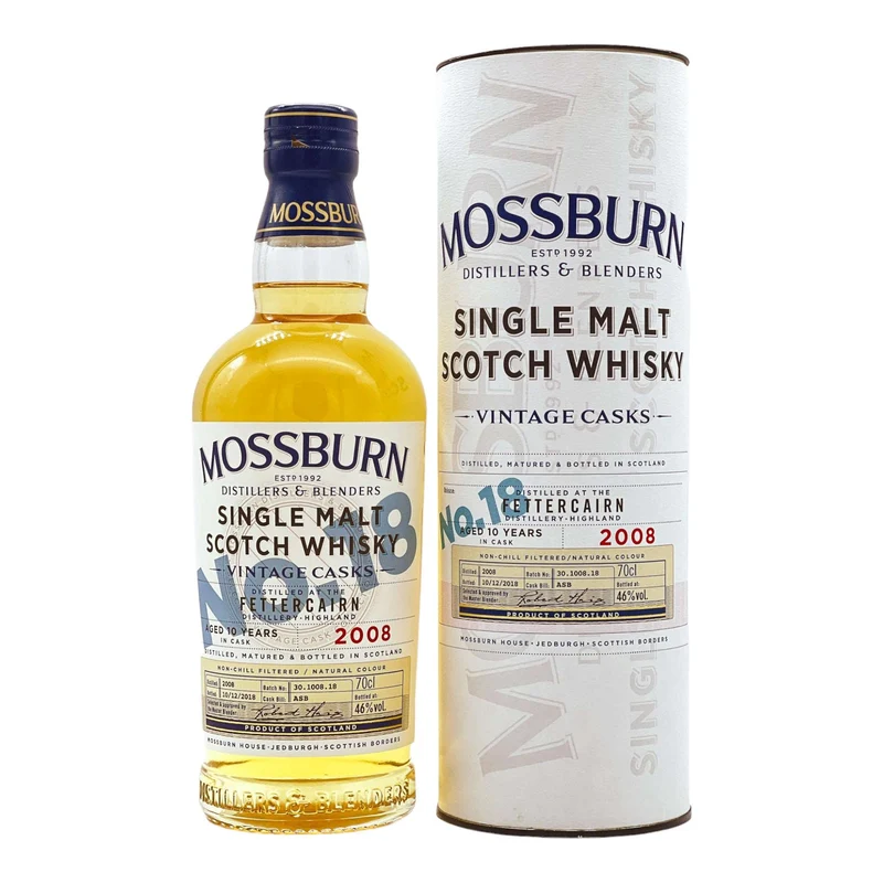 Fettercairn | 10 Jahre | 2008/2018 | Mossburn Vintage Casks No. 18 | 46%