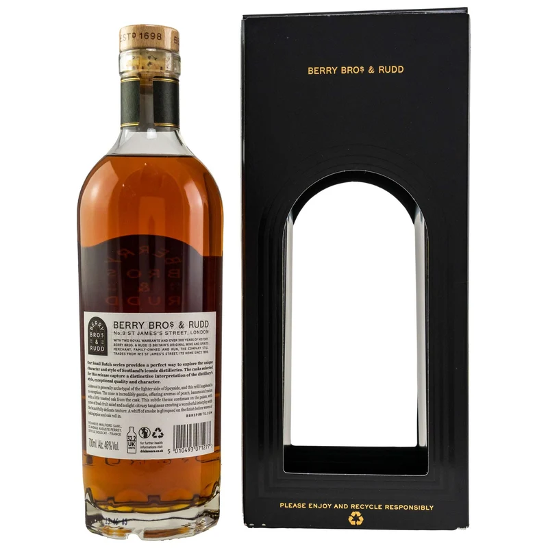 Linkwood | 2009/2021 | Small Batch | Berry Bros. & Rudd | 46%
