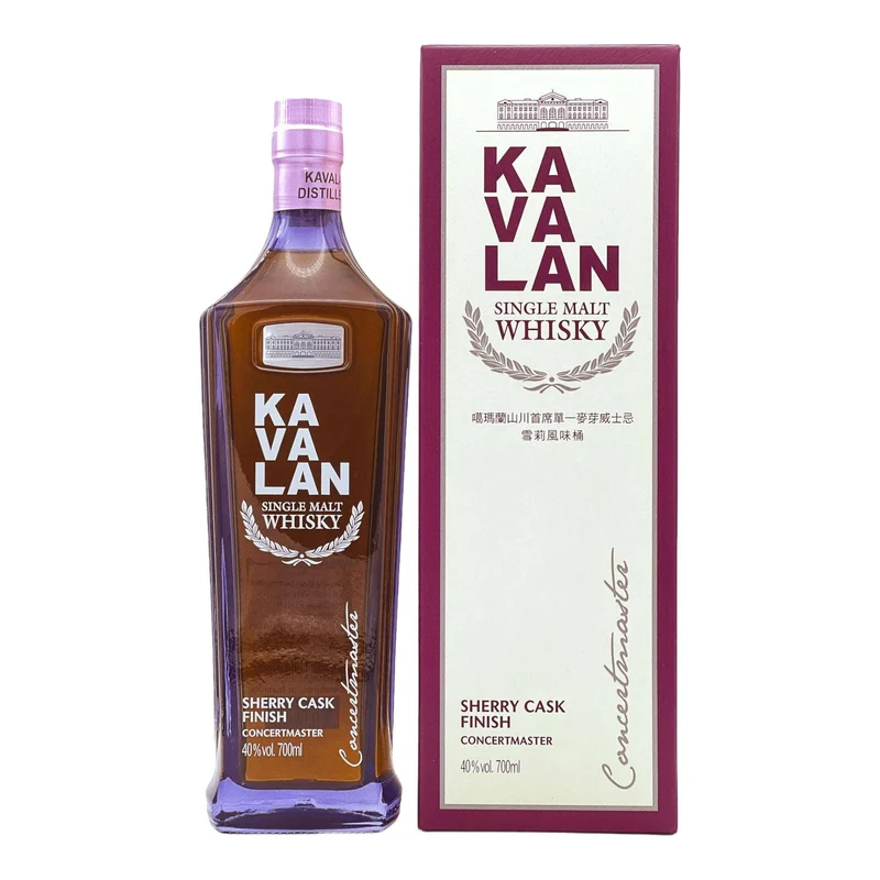 Kavalan | Concertmaster | Sherry Cask Finish | Taiwanese Whisky | 40%