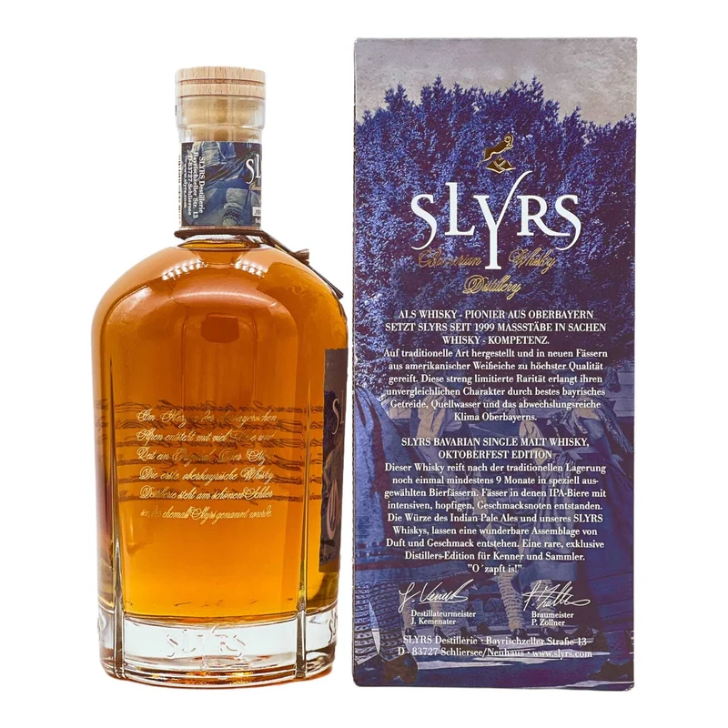 Slyrs | 4 Jahre | Oktoberfest Edition 2021 | German Whisky | 45%