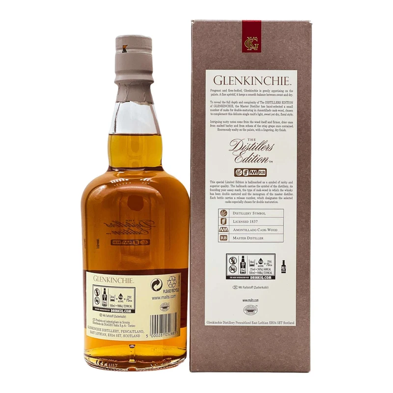Glenkinchie | 12 Jahre | Distillers Edition 2018 | 43%