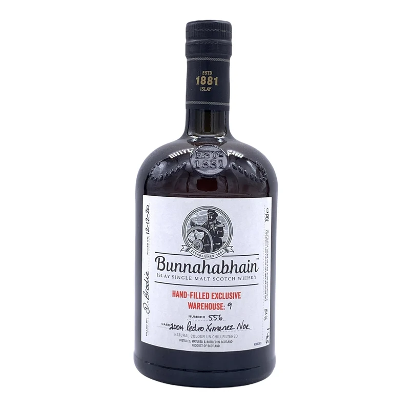 Bunnahabhain | Hand-Filled Exclusive Warehouse #9 Cask 556 | 2004 Pedro Ximenez Noe | 54,1%