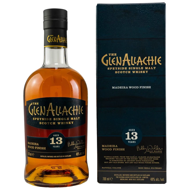 GlenAllachie | 13 Jahre | Madeira Wood Finish | 48%