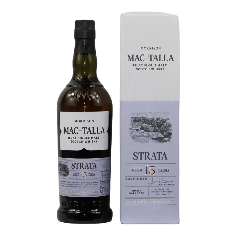 Mac-Talla Strata 15 Jahre Morrison Islay Single Malt 46% 0,7l
