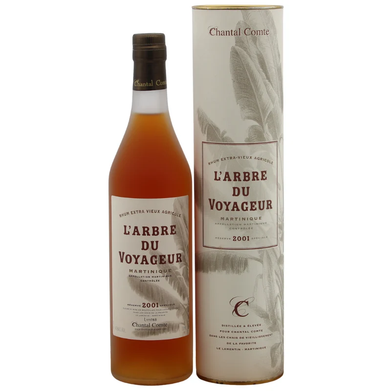 Rhum Chantal Comte L'Arbre Du Voyageur 2001 45% 0,7l