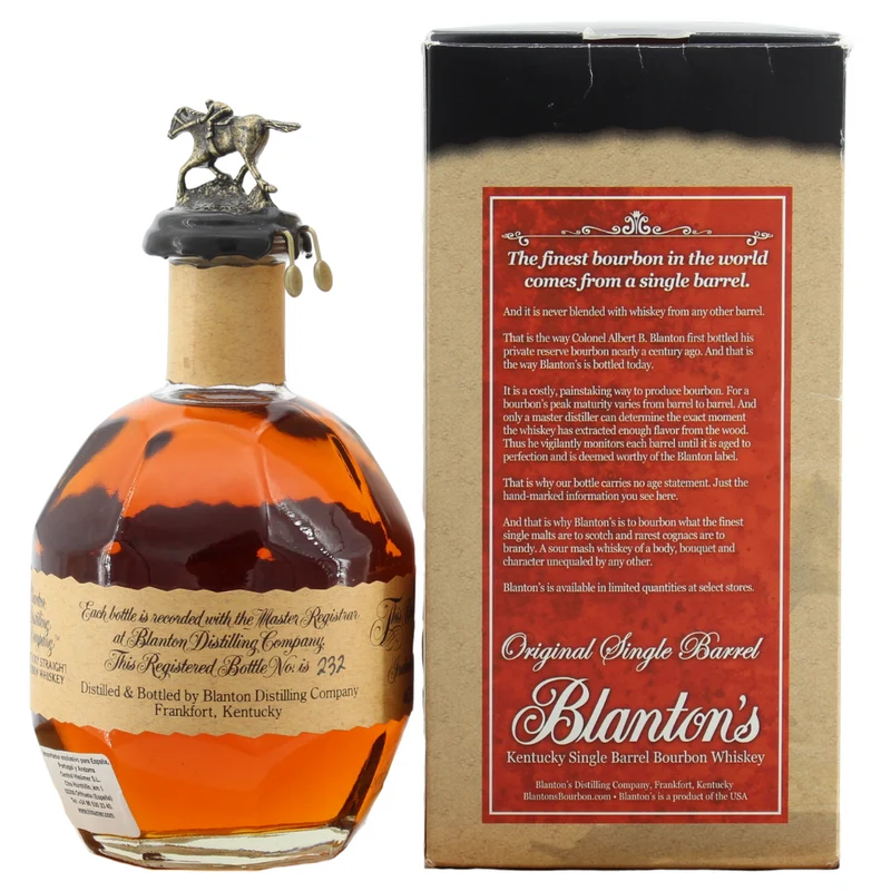 Blanton's Original Single Barrel (Bottled 2014) 46,5% 0,7l