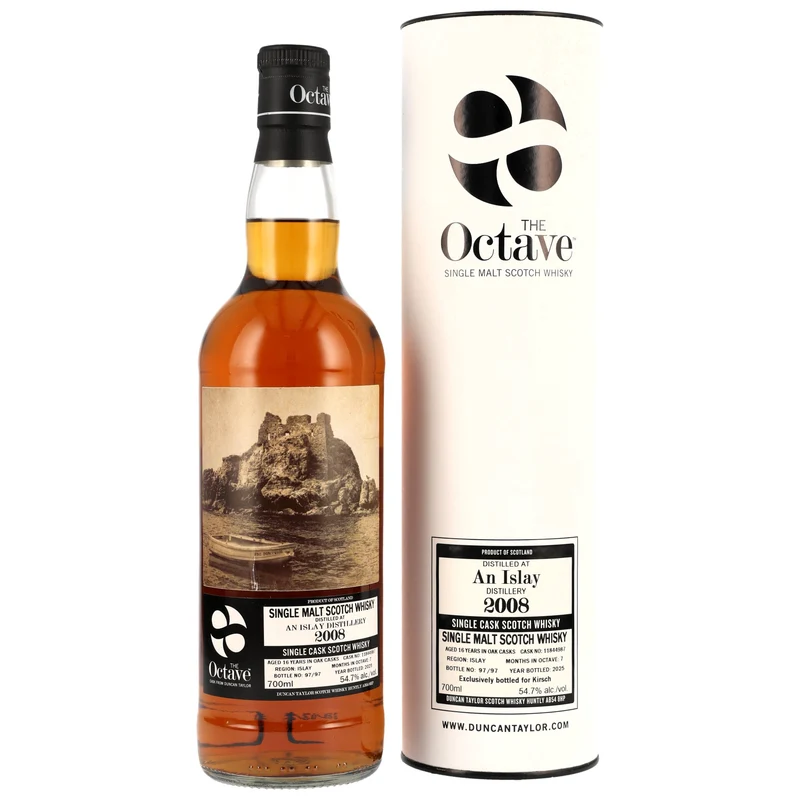 Islay 16 Jahre 2008/2025 The Octave Cask #11844987 Duncan Taylor 54,7% 0,7l