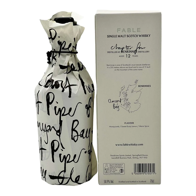 Benrinnes | 12 Jahre | 2009/2021 | Fable Whisky | Chapter Four Bay | Cask #307953 | 58,9%