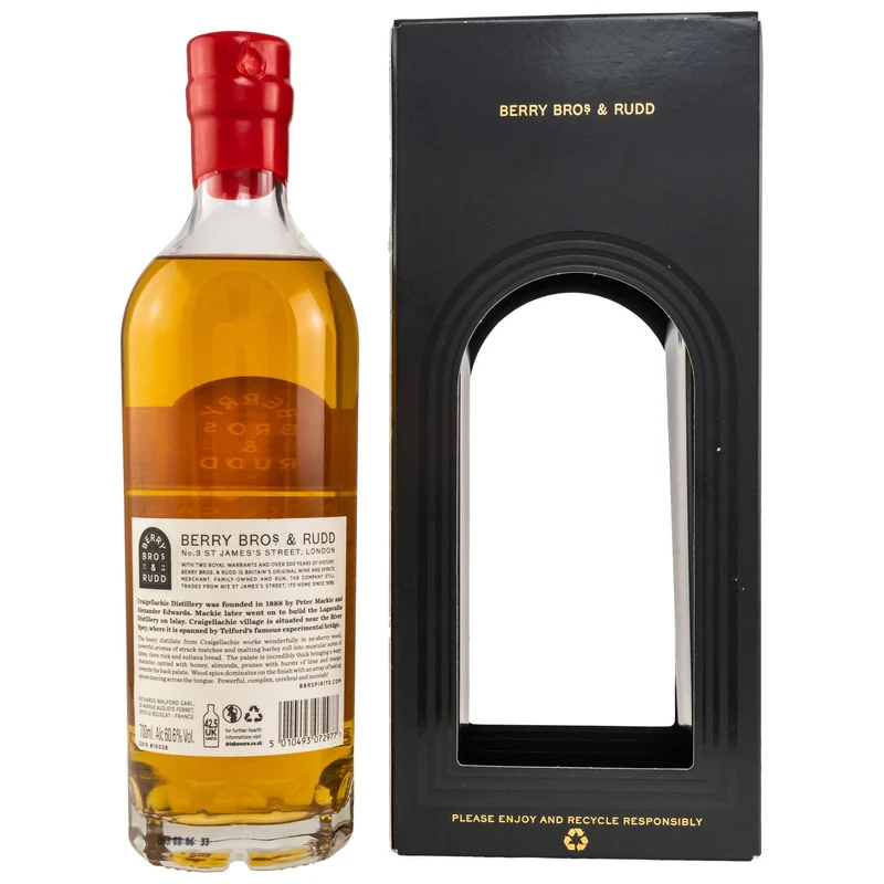 Craigellachie | 11 Jahre | 2010/2021 | Cask #10028 | Berry Bros. & Rudd | Year of the Tiger | 60,6%