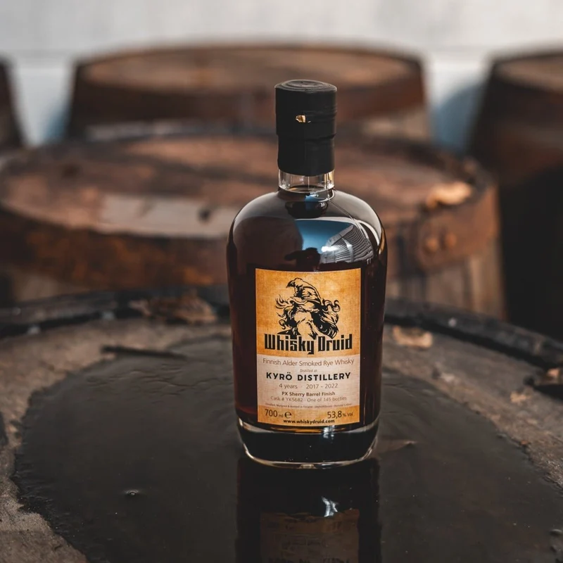 Kyrö | Whisky Druid | 4 Jahre | 2017/2021 | Cask #YK5682 | Finnish Rye Whisky | 0,5l | 53,8%