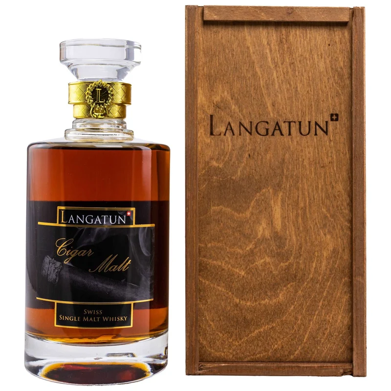 Langatun | Cigar Malt | 2017/2022 | Sherry/Chardonnay Batch 151/02/22 | Swiss Whisky | 0,5l | 45,6%
