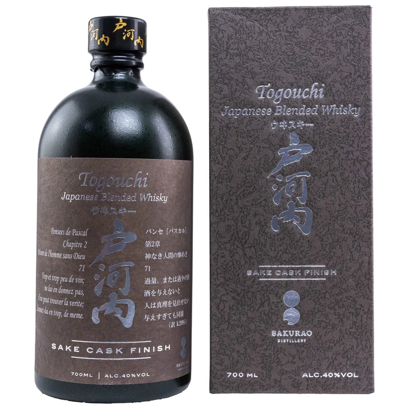 Togouchi | Sake Cask Finish | Blended Japanese Whisky | 40%