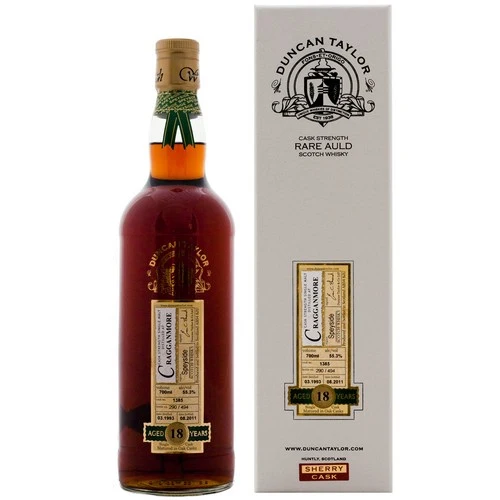 Cragganmore 18 Year Old Duncan Taylor Rare Auld