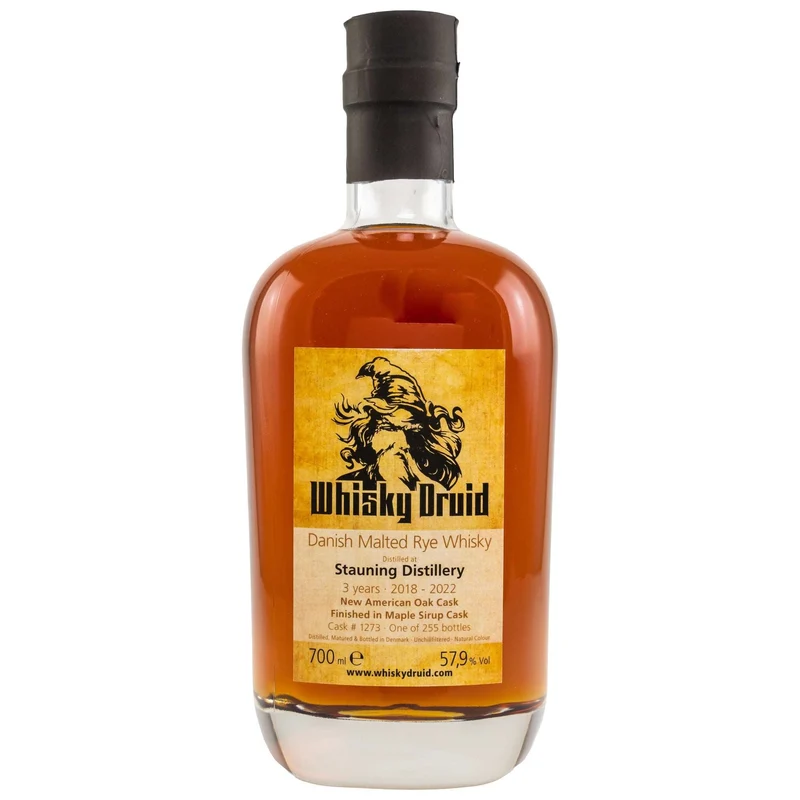 Stauning | 3 Jahre | Whisky Druid | Cask #1273 | Danish Malted Rye Whisky | 57,9%