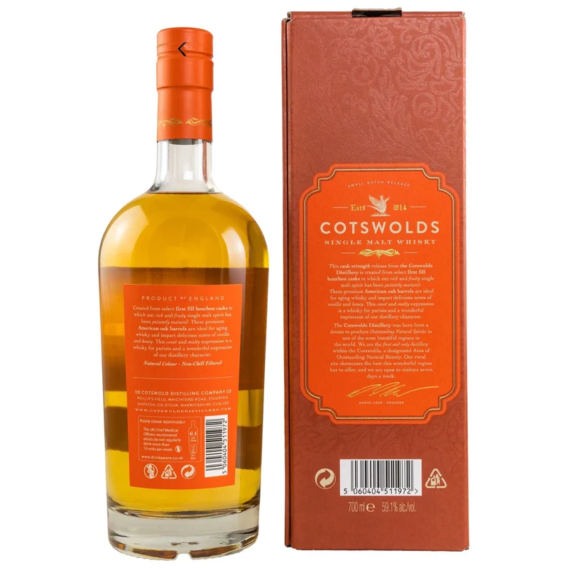 Cotswolds | Bourbon Cask | English Whisky | 59,1%