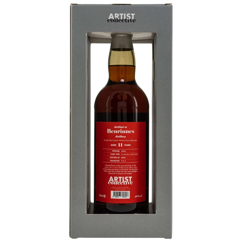 Benrinnes | 11 Jahre | 2010/2021 | LMDW Artist Collective 5.4 | 48% (leicht beschädigte Verpackung)