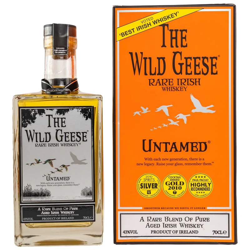 The Wild Geese | Rare Irish Whiskey | Untamed | Blended Irish Whiskey | 43%