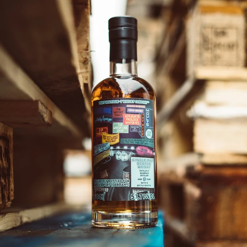 Balmenach | 8 Jahre | Batch 13 | Limited Release | That Boutique-y Whisky Company | 0,5l | 57,7%