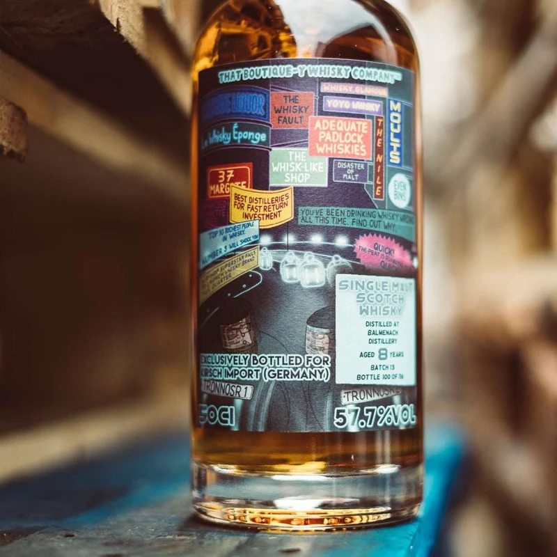 Balmenach | 8 Jahre | Batch 13 | Limited Release | That Boutique-y Whisky Company | 0,5l | 57,7%