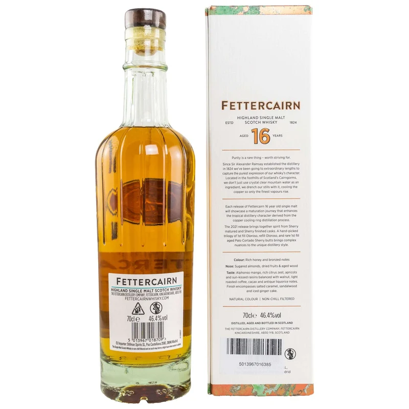 Fettercairn | 16 Jahre | 2nd Release | 2021 | 46,4%