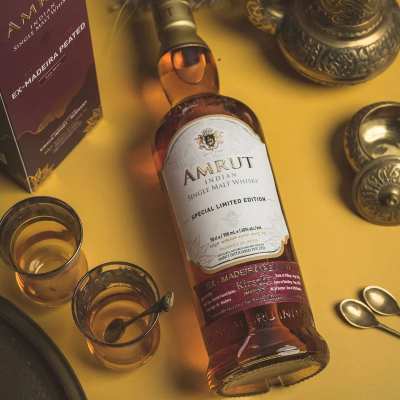 Amrut | 6 Jahre | 2015/2021 | Ex-Madeira Peated Cask #4711 | Indian Whisky | 60%
