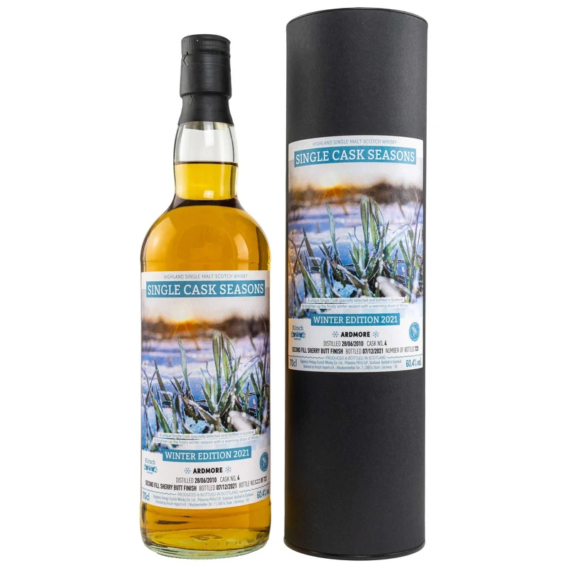 Ardmore | 11 Jahre | 2010/2021 | Winter Edition 2021 | Single Cask Seasons | Cask #4 | 60,4%