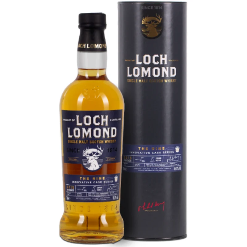 Loch Lomond The Nine #4 1st Fill Cognac Hogshead 2015/2025 55,3% 0,7l