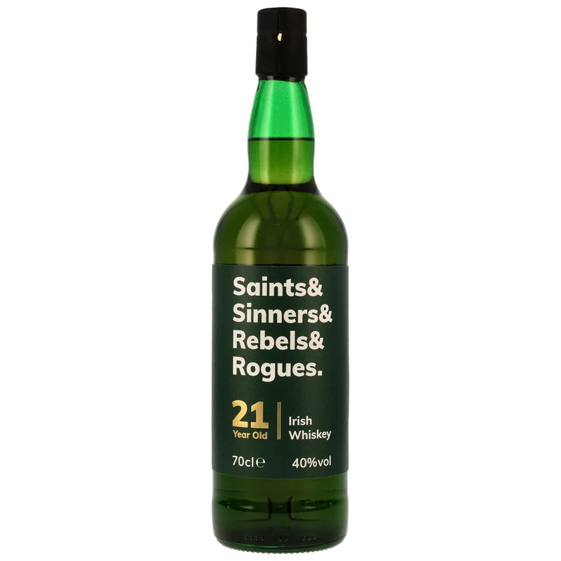 Saints & Sinners & Rebels & Rogues 21 Jahre Irish Whiskey 40% 0,7l