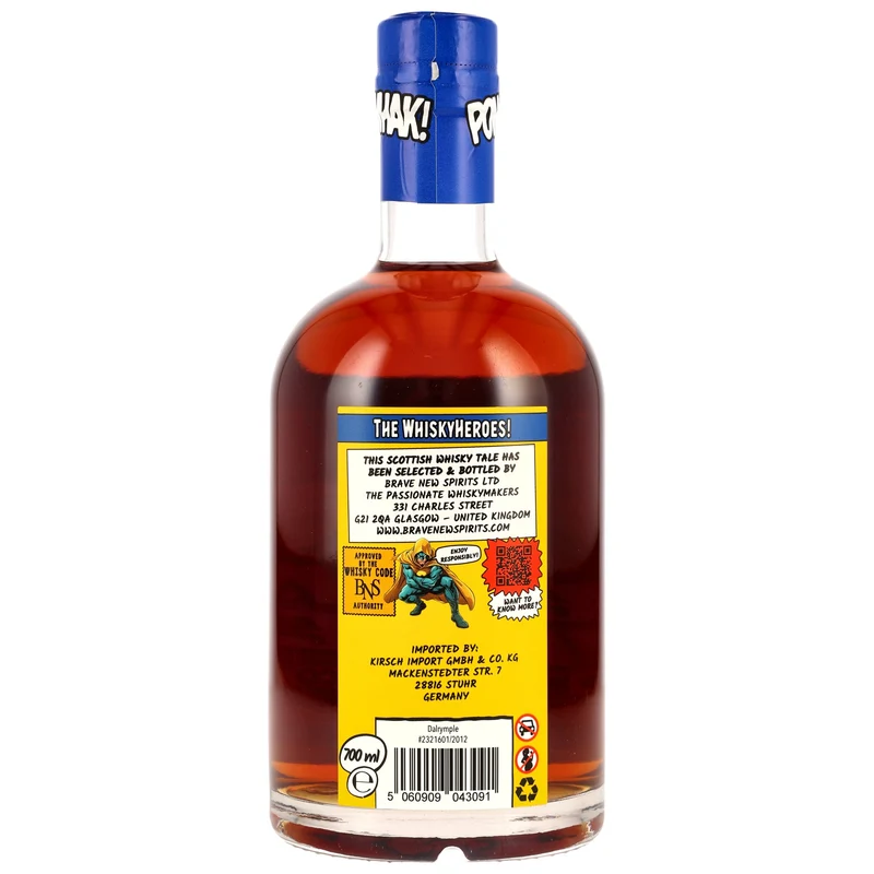 Dalrymple 13 Jahre Whisky Heroes The Quiet Blade - Brave New Spirits 57,9% 0,7l